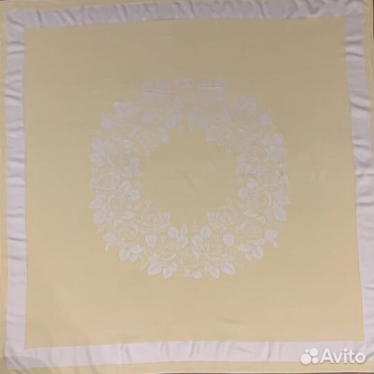 Скатерть винтаж жаккард шелковый розы Германия