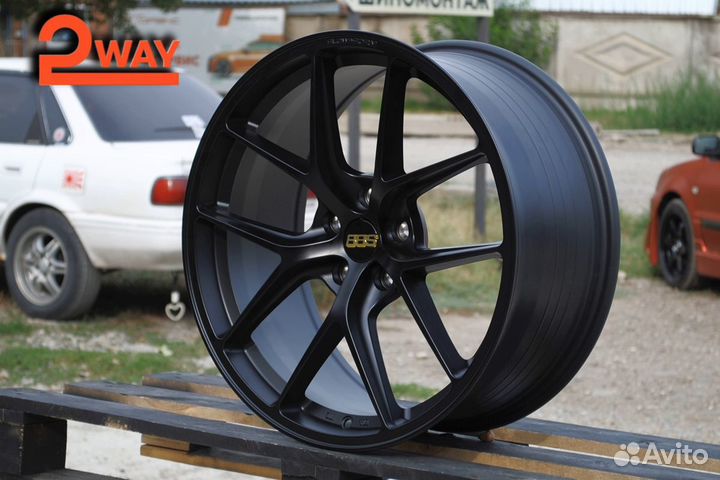 R19 BBS CI-R Style 8.5J ET35 5*112 Matt Black (GX7