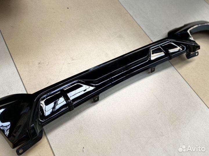 М сплиттер, диффузор 340 стиль BMW G20