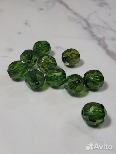 Бусины граненые