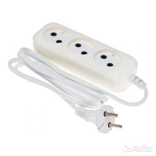 Сетевой удлинитель Buro BU-PSL3.1/W 1.5м (3 розетк