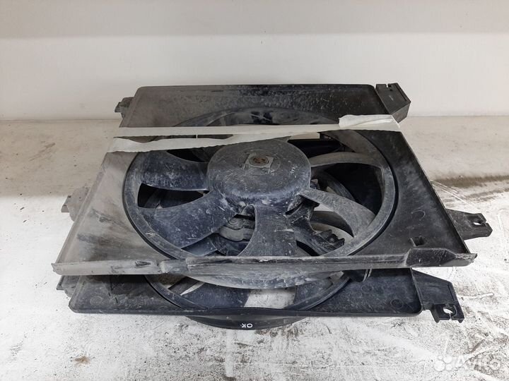 Вентиляторы радиатора Hyundai Elantra/2003