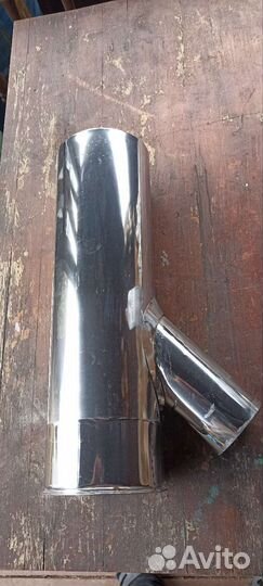 Адаптер перехода дымохода 60/100 на систему 80/80