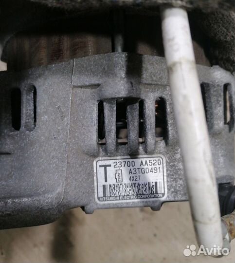 Генератор subaru legacy bp5 ej20x