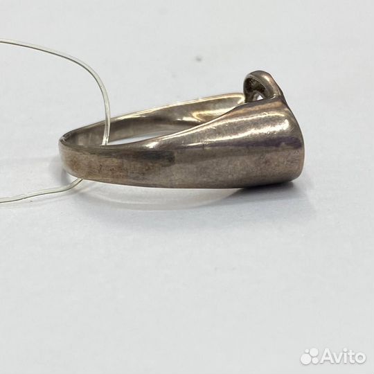 Кольцо серебро 925 пробы вес 4,23гр