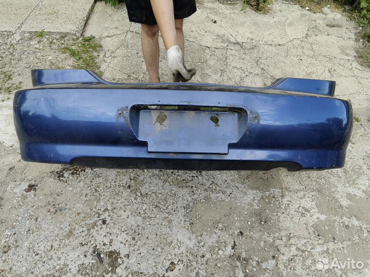 Задний бампер и усилитель kia spectra