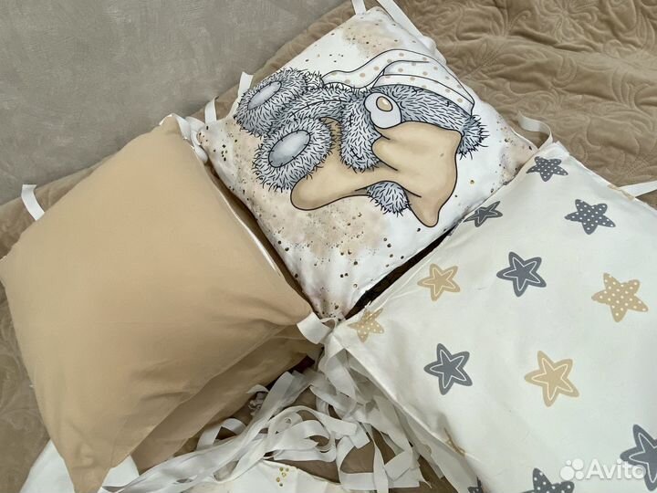 Бортики в детскую кроватку 