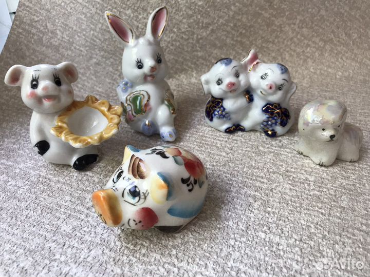 Фарфоровые статуэтки Горец