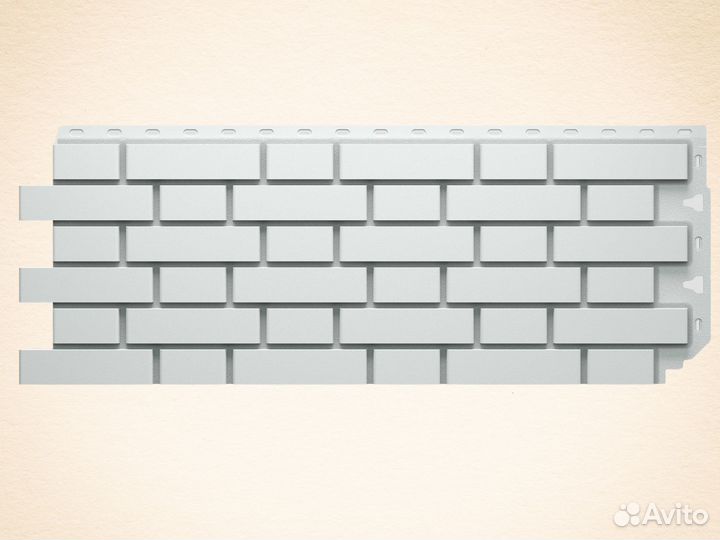 Фасадная панель Docke Flemish белая