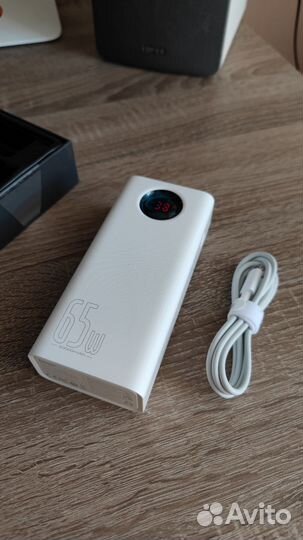 Повербанк baseus 30000 с быстрой зарядкой 65w