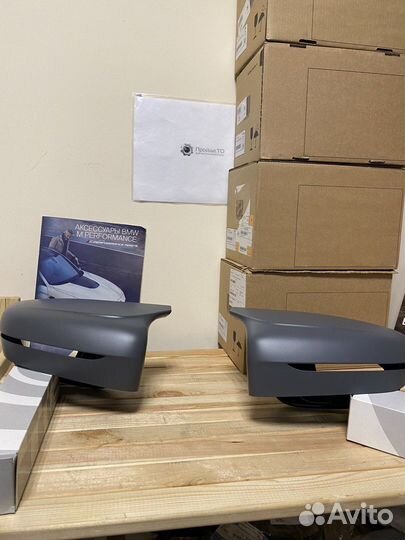 Накладки на зеркала М стиль BMW 5 G30 8 G15 G16