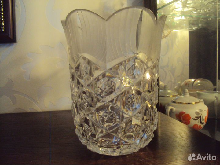 Ваза хрустальная СССР