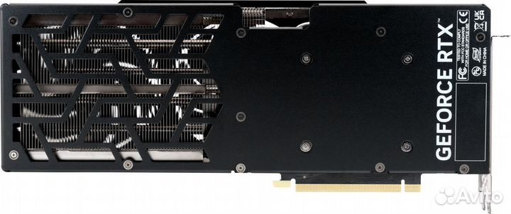 Видеокарта Palit PCI-E 4.0 RTX4070 super jetstream OC nvidia GeForce RTX 4070 Super 12Gb 192bit gddr