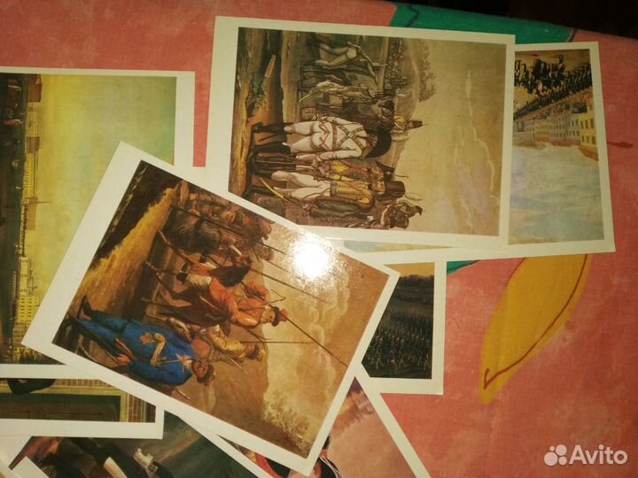 Набор открыток Форма русской армии 1797-1801гг., Г