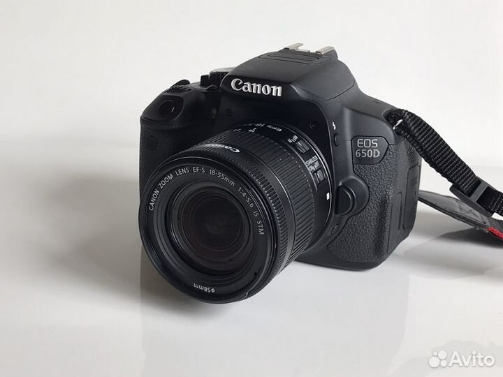 Canon 650d kit 18-55mm STM (для видео)