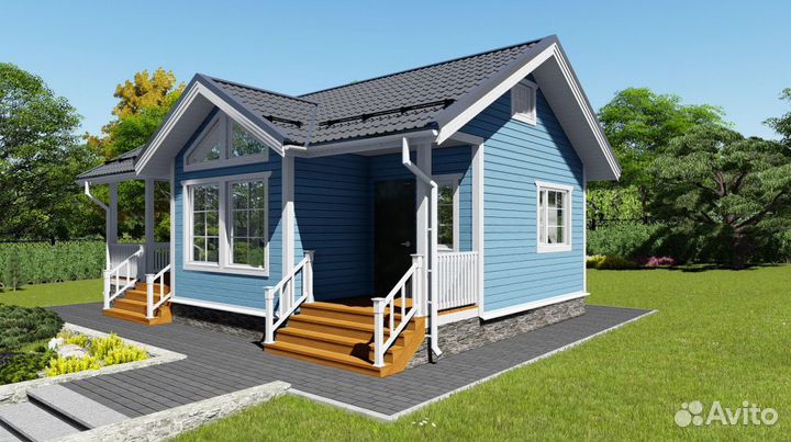 Проект компактного дома «Барри»