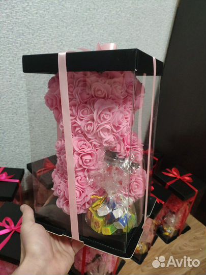 Мишки из роз