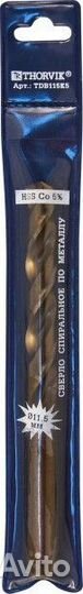 Сверло по металлу HSS Co 8.9мм упаковка пвх TDB