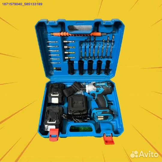 Гайковерт Макита с набором (Арт.40717)