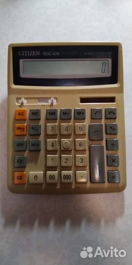 Калькулятор электронный настольный Citizen SDC-428