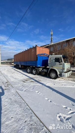 КАМАЗ 54115 с полуприцепом, 2003