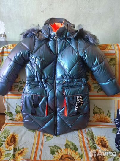 Пуховик для девочки