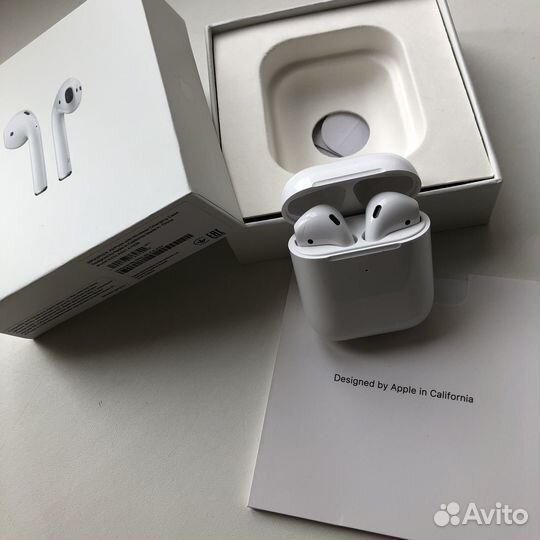 Наушники airpods 2