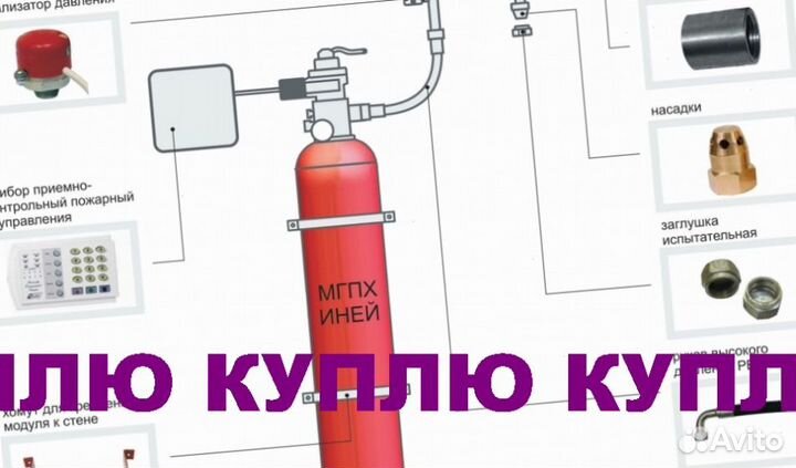 Модули,Баллоны пожарные,фреон,хладон