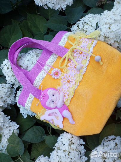 Цветочная фея.Детская сумочка