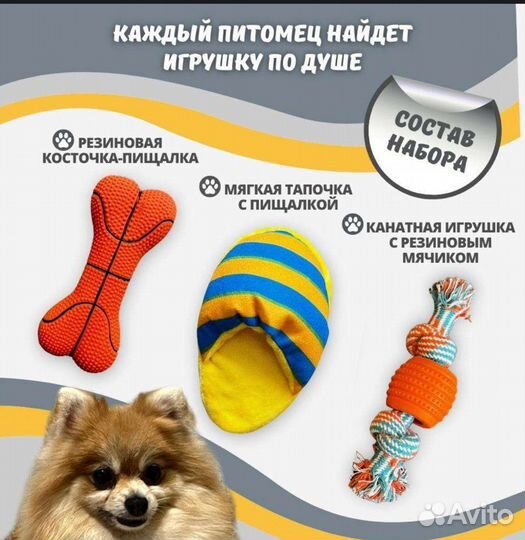 Набор для братьев наших меньших (щенки/котята)