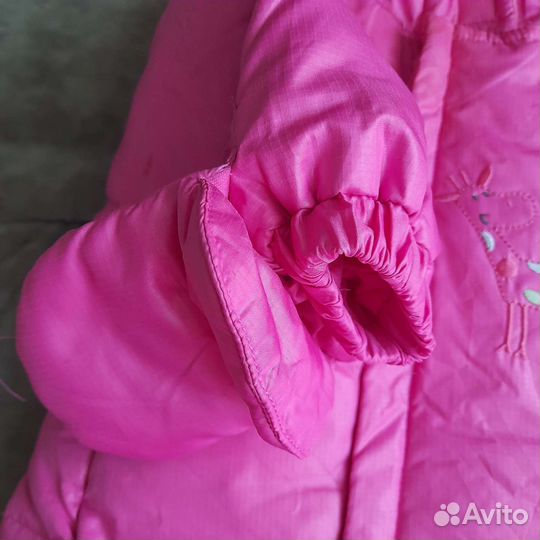 Комбинезон конвертик утепленый 62 демисезонный