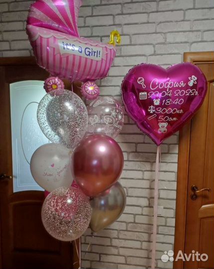 Шары на выписку