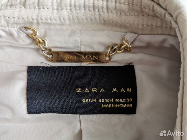 Тренч мужской Zara