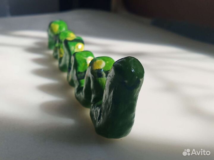 Держатель для кистей ручной работы глина