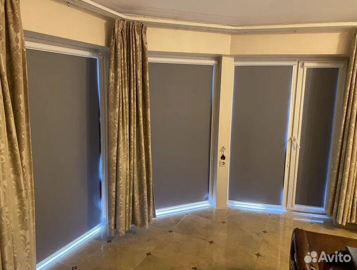 Рулонные шторы блэкаут