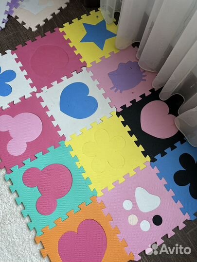 Детский коврик пазл
