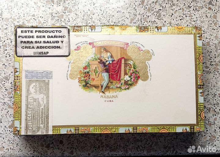 Деревянная коробка для сигар Romeo Y Julieta