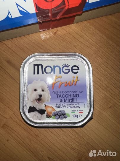 Корм для собак monge влажный