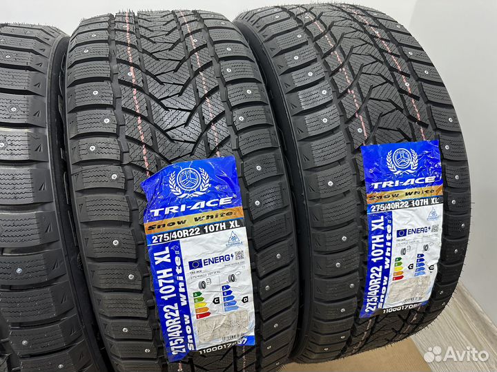Tri Ace Snow White II Stud 275/40 R22 и 315/35 R22 107H