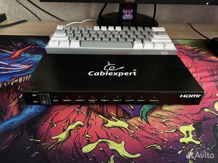 Сплиттер hdmi 8