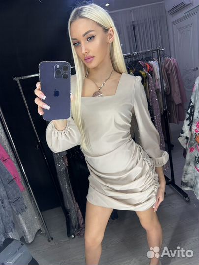 Платье шёлковое 42/44/46