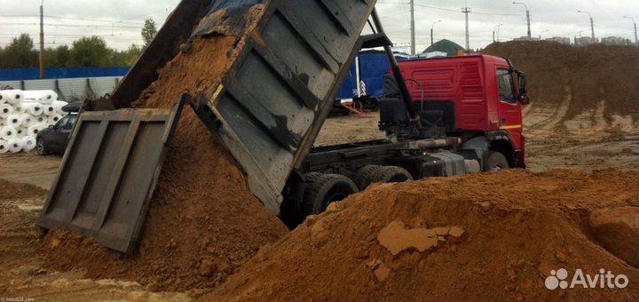 Земля для отсыпки участка и земля плодородная.Дост