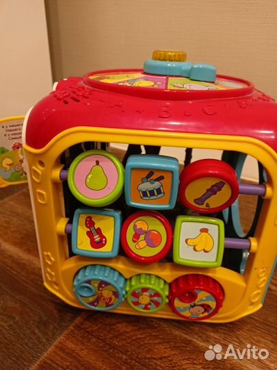 Музыкальный развивающий кубик