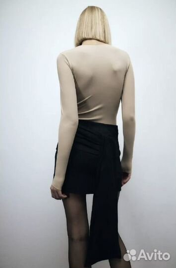 Юбка lime с бантом, XS