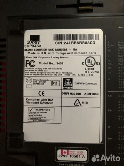 3Com Courier V.Everything 56K xx3453