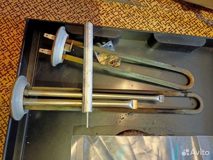 Водонагреватель плоский 50л нержавеющий вертикальн