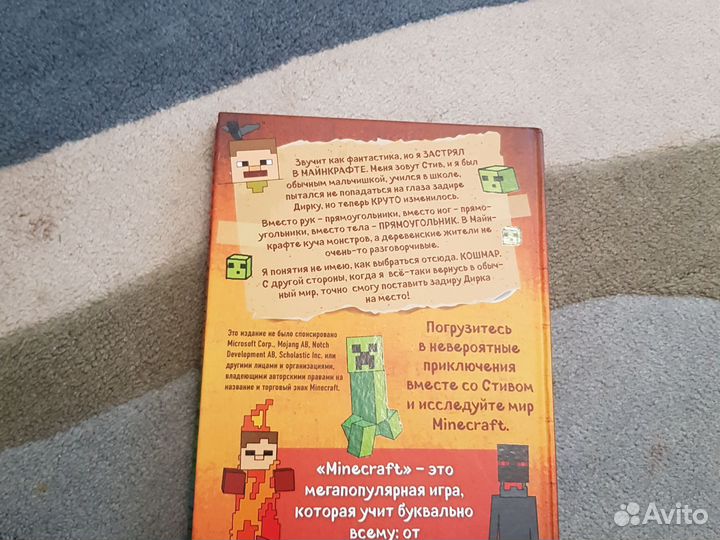 Книга minecraft. Дневник Стива 1 часть