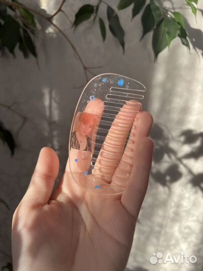 Расчёска из эпоксидной смолы