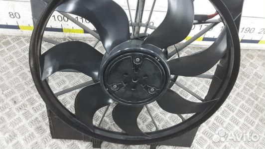 Вентилятор радиатора mercedes benz S-class W222 (9