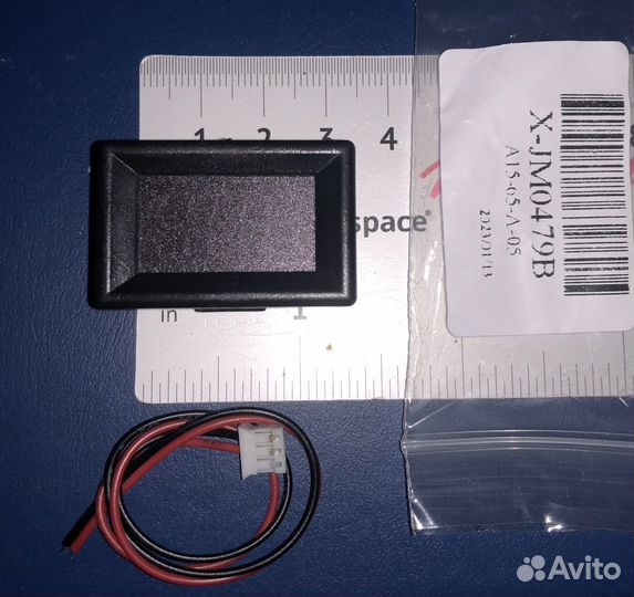 Цифровой мини-Вольтметр 0,36 дюйма Цвет: 3.7-32V G